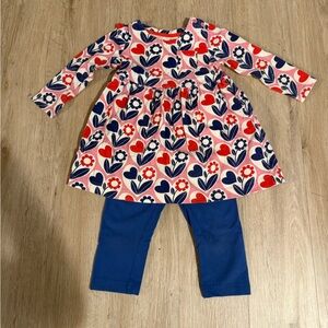 Mini Boden Dress Set